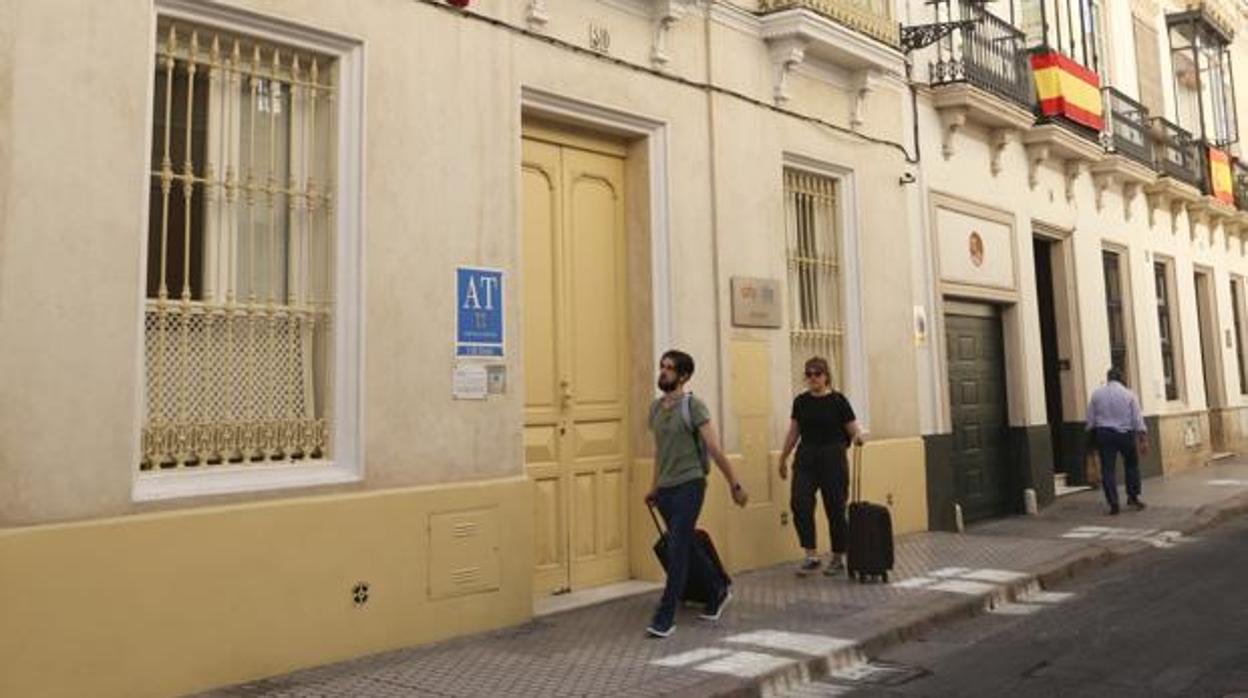 Bloque de apartamentos turísticos en Sevilla