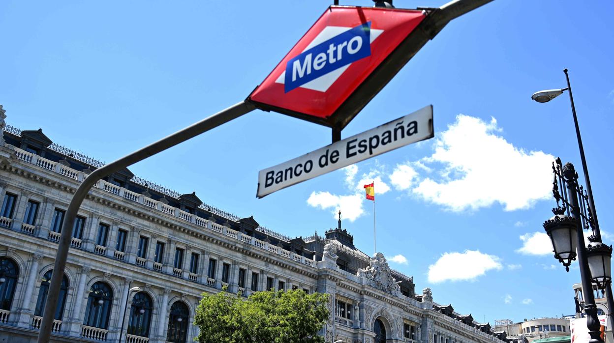 Fachada del Banco de España