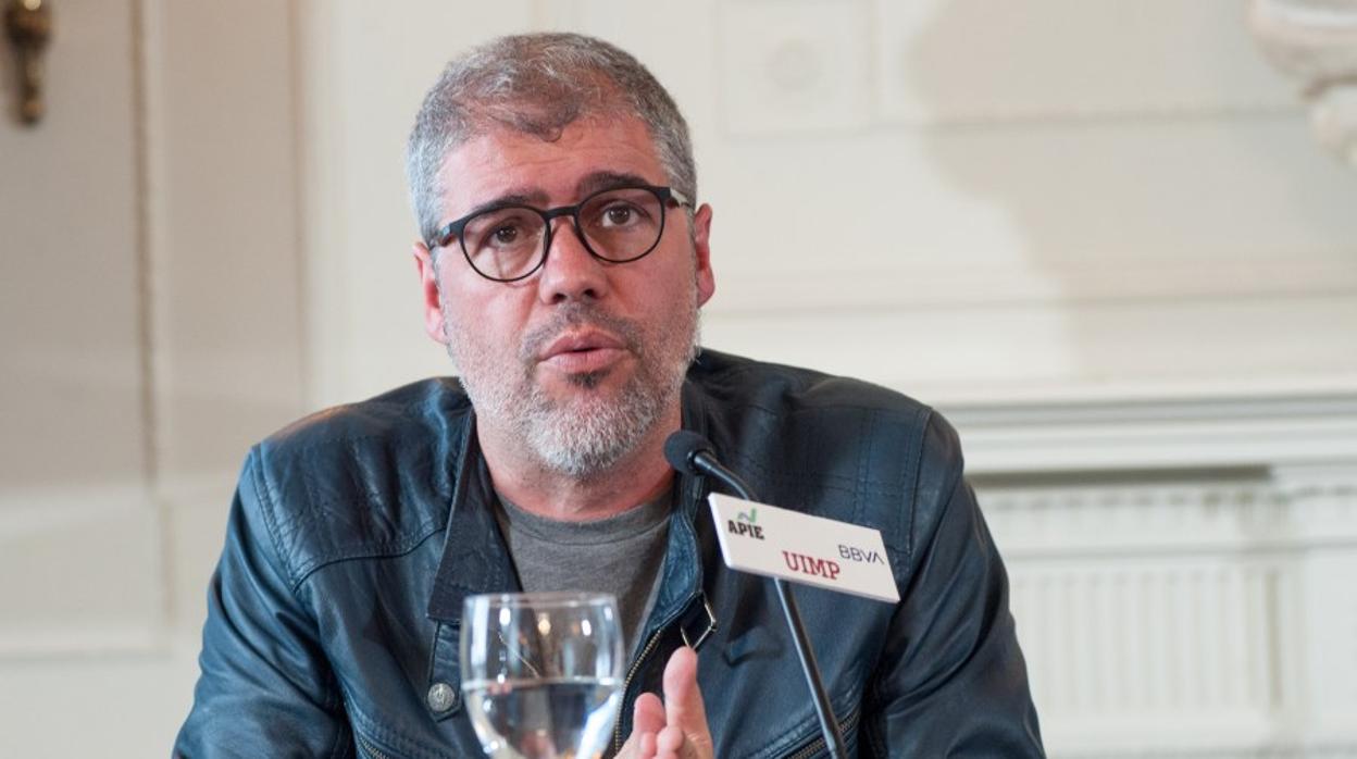 Unai Sordo, secretario general de Comisiones Obreras, durante su intervención en el Curso de Economía organizado por APIE