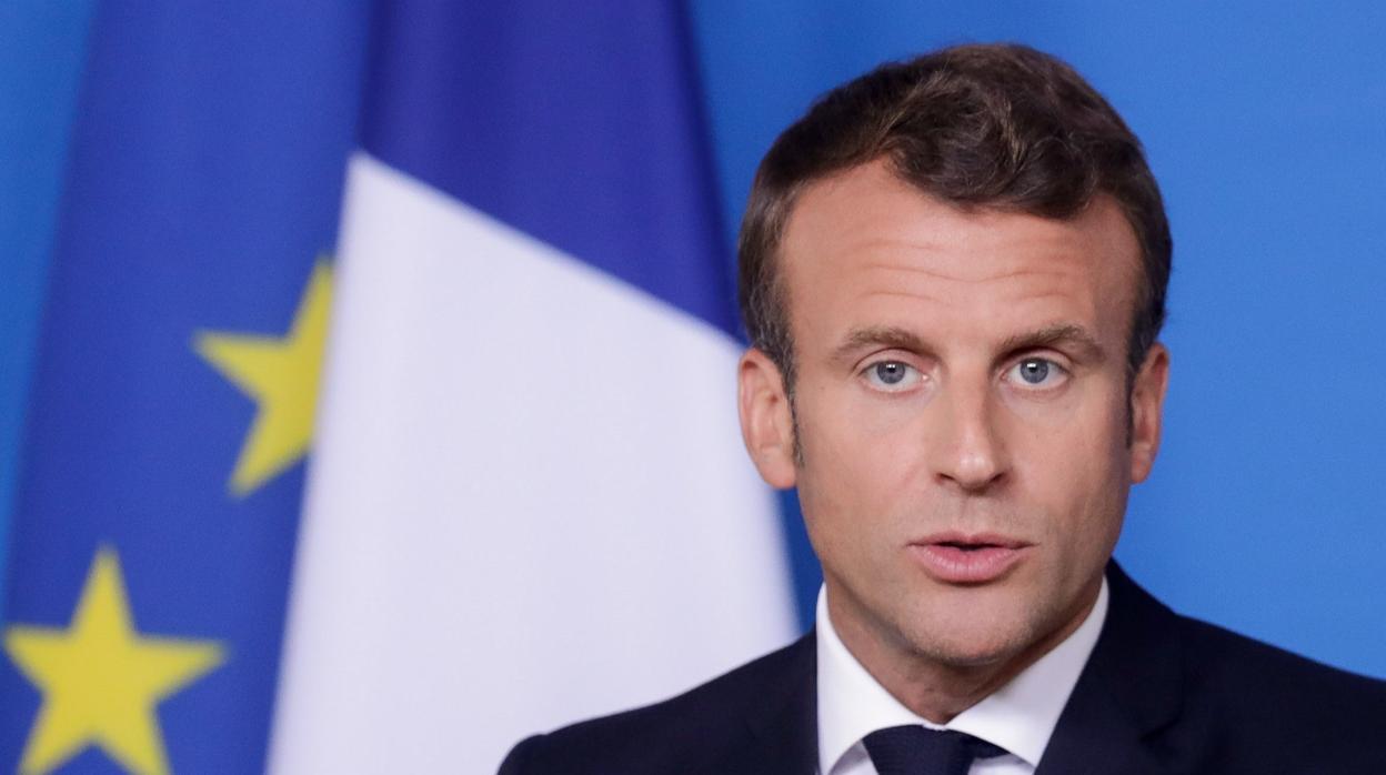 El presidente de Francia, Emmanuel Macron