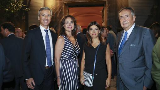 Germán del Real, Ana Manzanares, Myriam del Campo y José Luis Manzanares