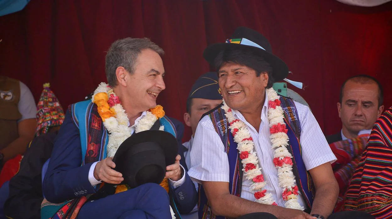 Zapateroy Morales, esta semana en Bolivia