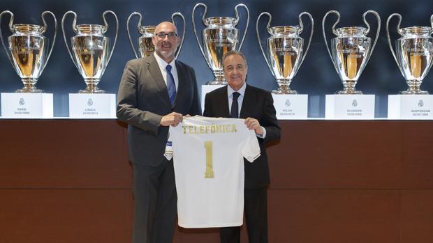 Telefónica será el socio tecnológico del Real Madrid
