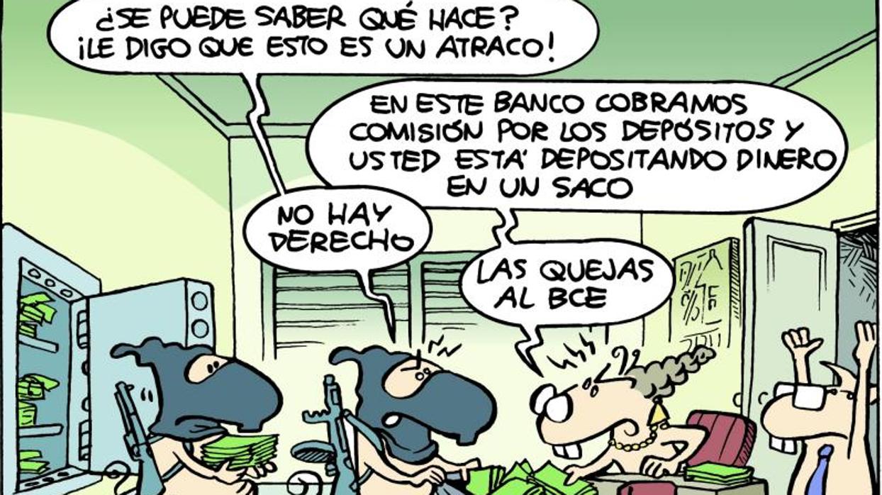 ¿Cobrarán los bancos a los particulares por los depósitos si el BCE vuelve a recortar las tasas?