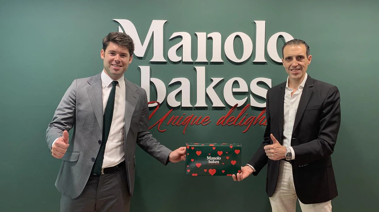 Pablo Nuño Utande y Ángel Terrés Gutierrez, CEOs de «Manolo Bakes»