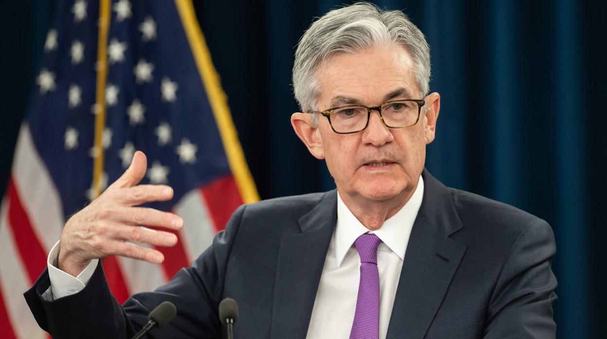 Jerome Powell, presidente de la Fed