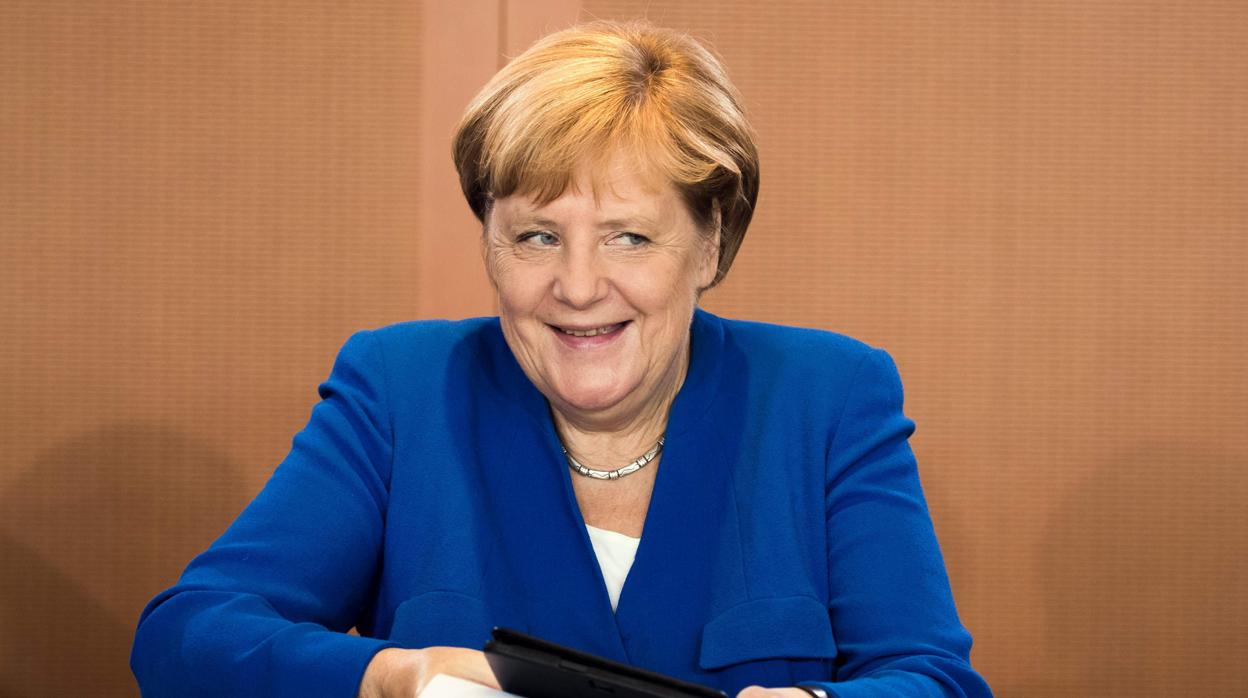 La canciller de Alemania, Angela Merkel