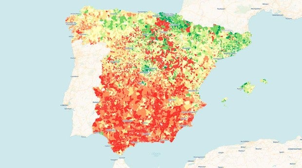 ¿Cuánto dinero gana tu vecino? El mapa de la renta en España, calle a calle