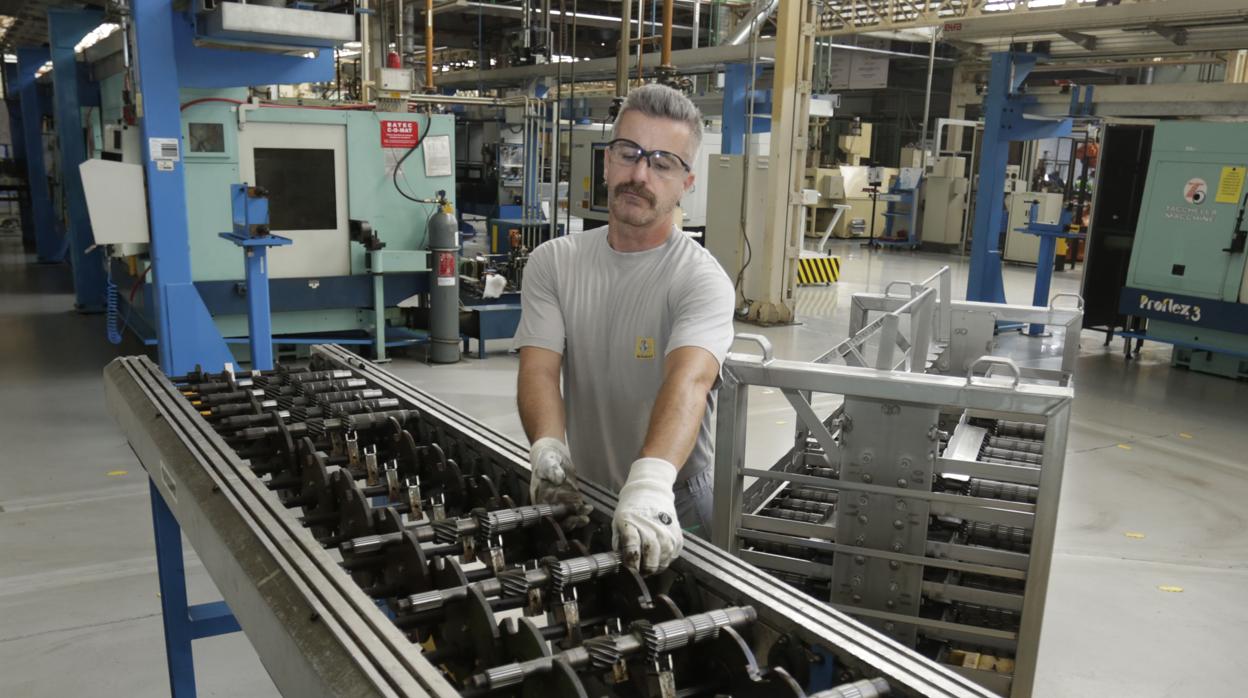 Instalaciones de la factoría de cajas de cambio de Renault en Sevilla