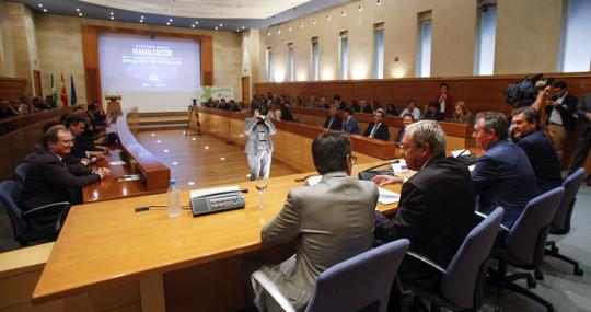 Acto de presentación del congreso de parques científicos