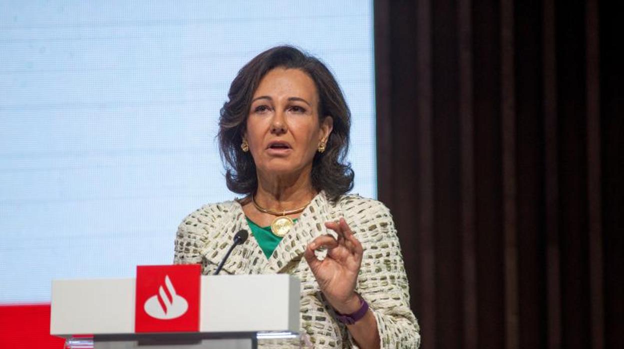 Ana Botín, presidenta de Banco Santander