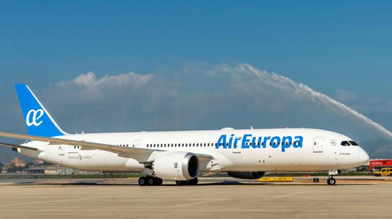 Avión de Air Europa