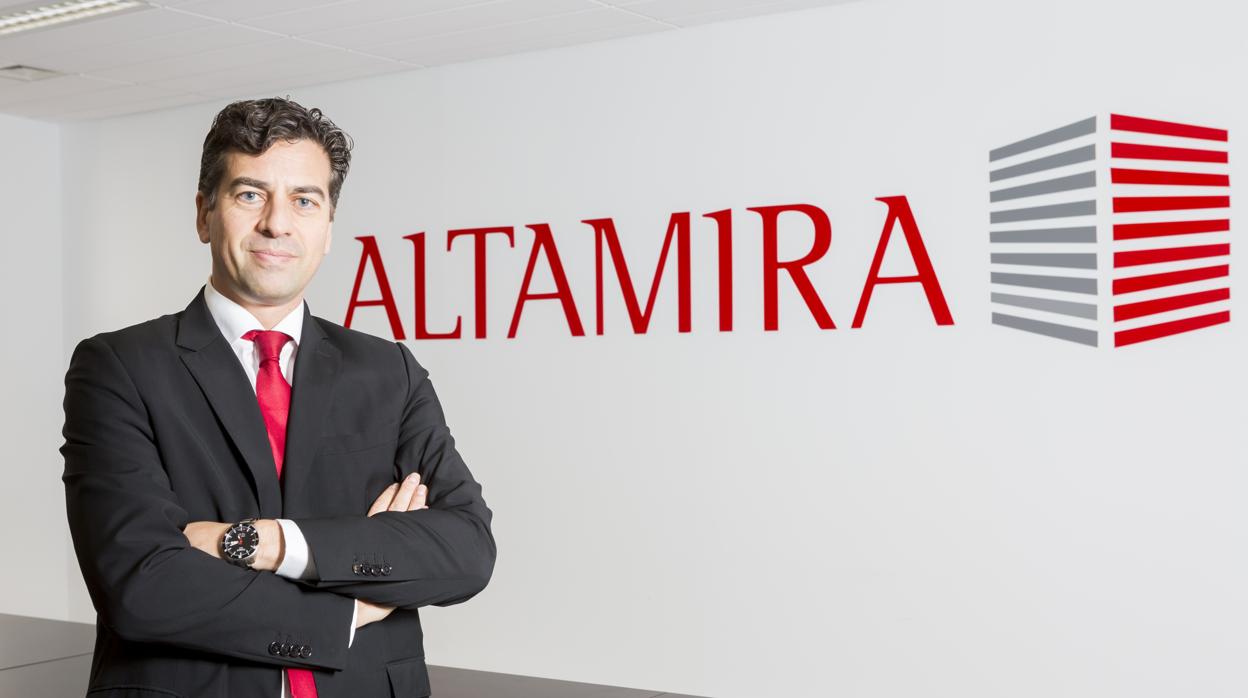 El director comercial inmobiliario de Altamira, Marcos Beltrán