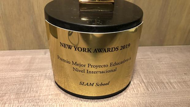 SLAM recibe el premio NY Awards 2019 como mejor proyecto educativo a nivel internacional