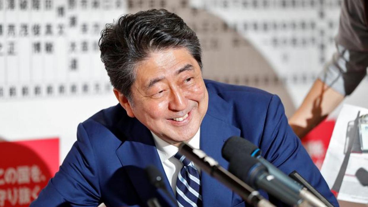 El primer ministro nipón, Shinzo Abe