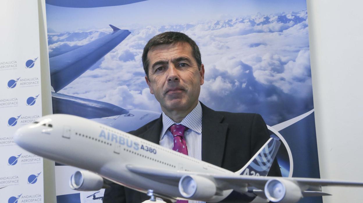 Juan Román, director gerente de Andalucía Aeroespace