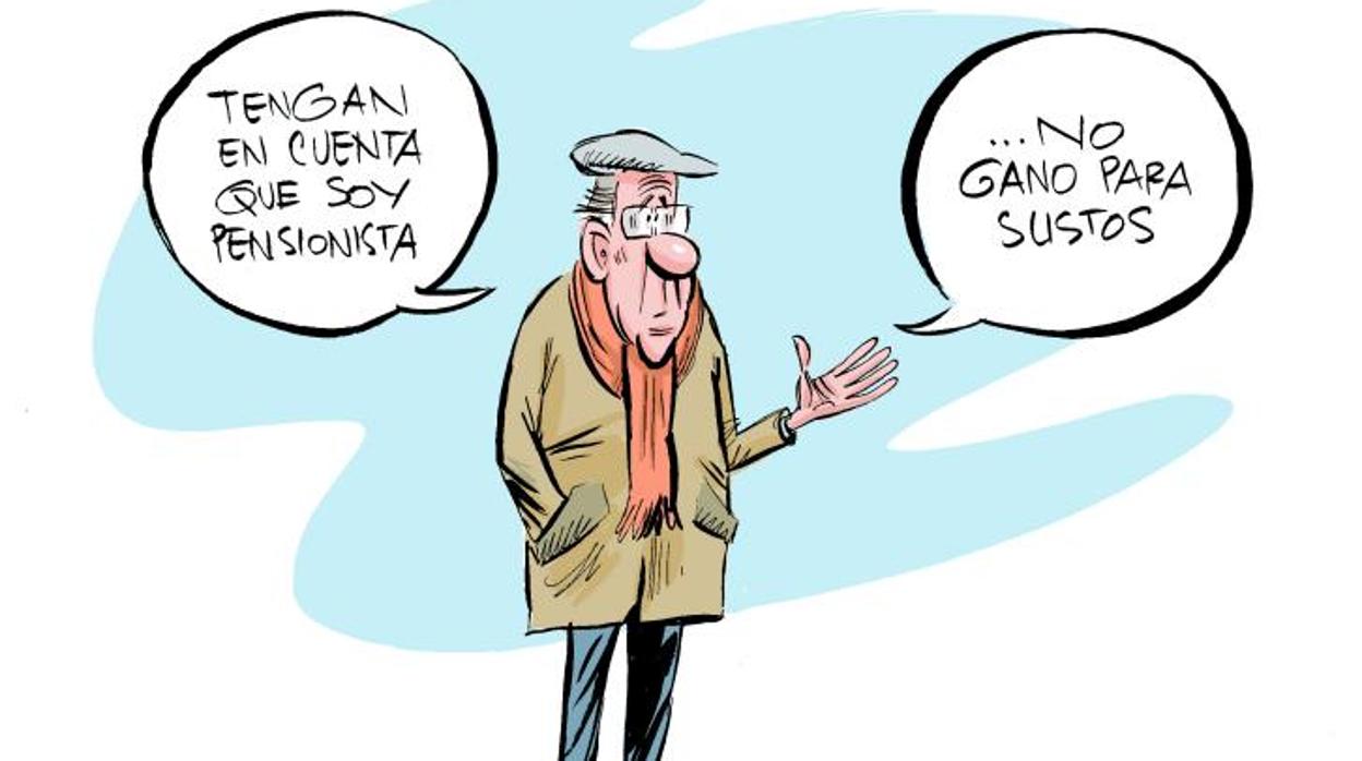 Las pensiones de jubilación, que suman seis millones, también han moderado su incremento con un 1,58%