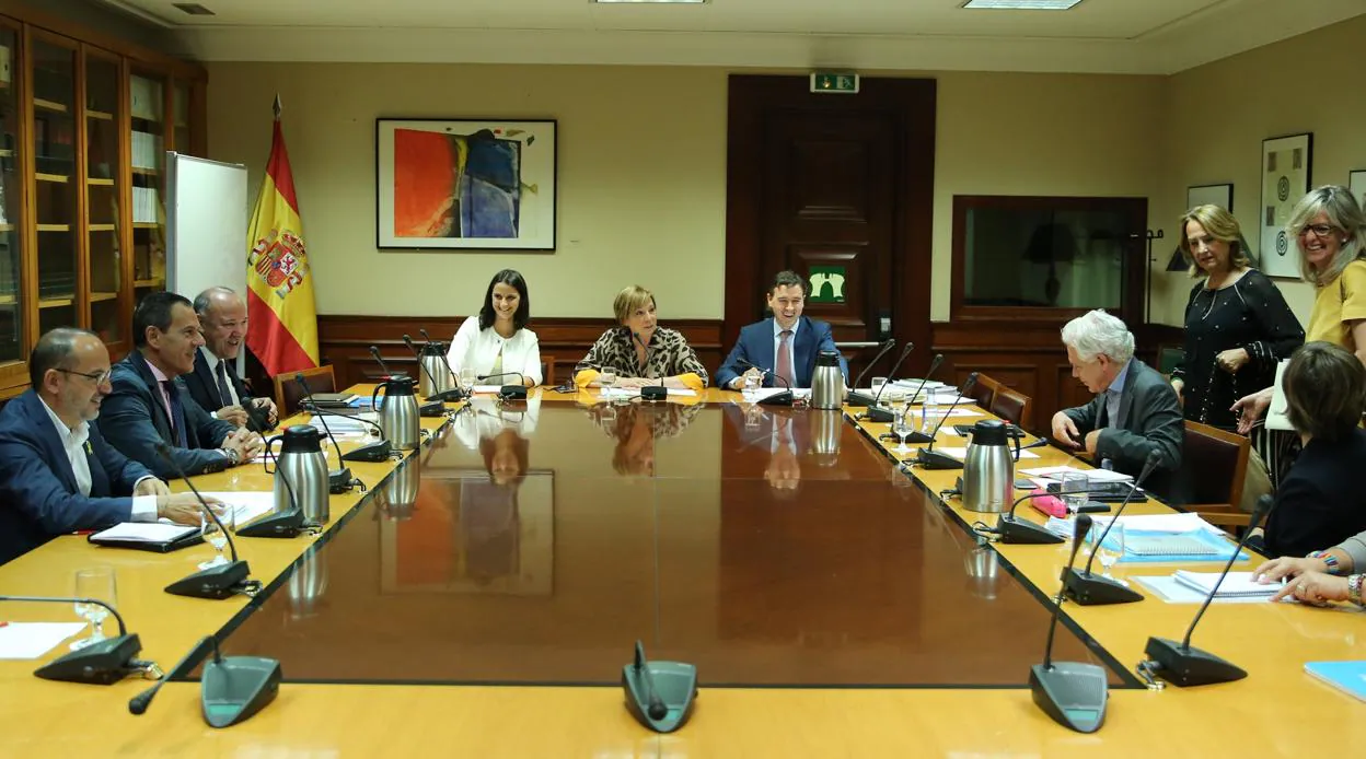 Reunión de la comisión del Pacto de Toledo en junio de 2018