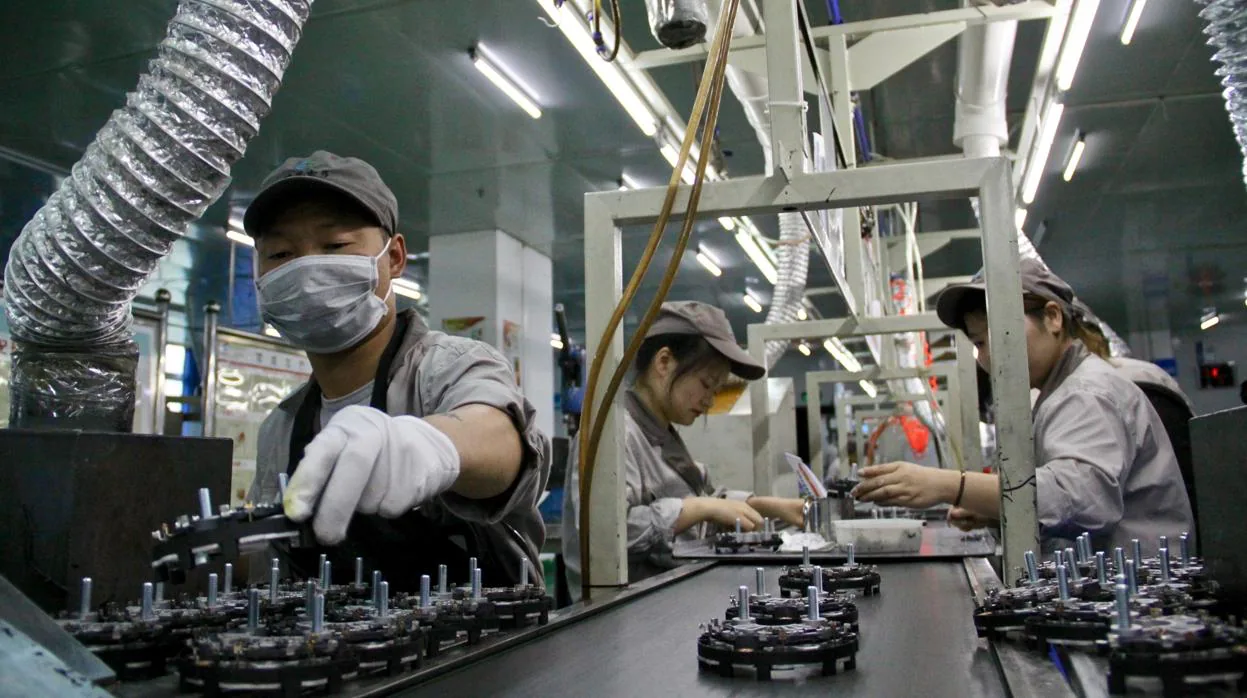 La producción industrial de China se ha visto afectada por los aranceles de EE.UU. impuestos por Trump