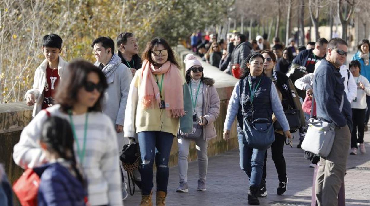 Turistas en Córdoba