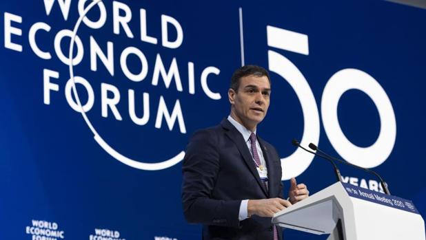 Pedro Sánchez defiende en Davos una nueva fiscalidad y cree que sin «justicia fiscal no hay justicia social»