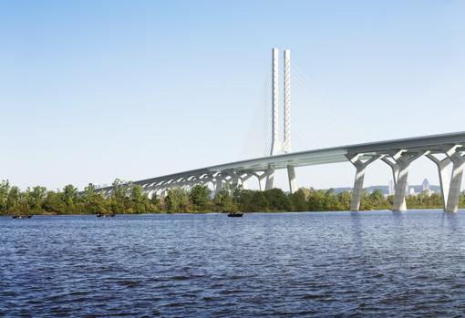 Puente de Montreal en el que ha participado la empresa sevillana Tecade