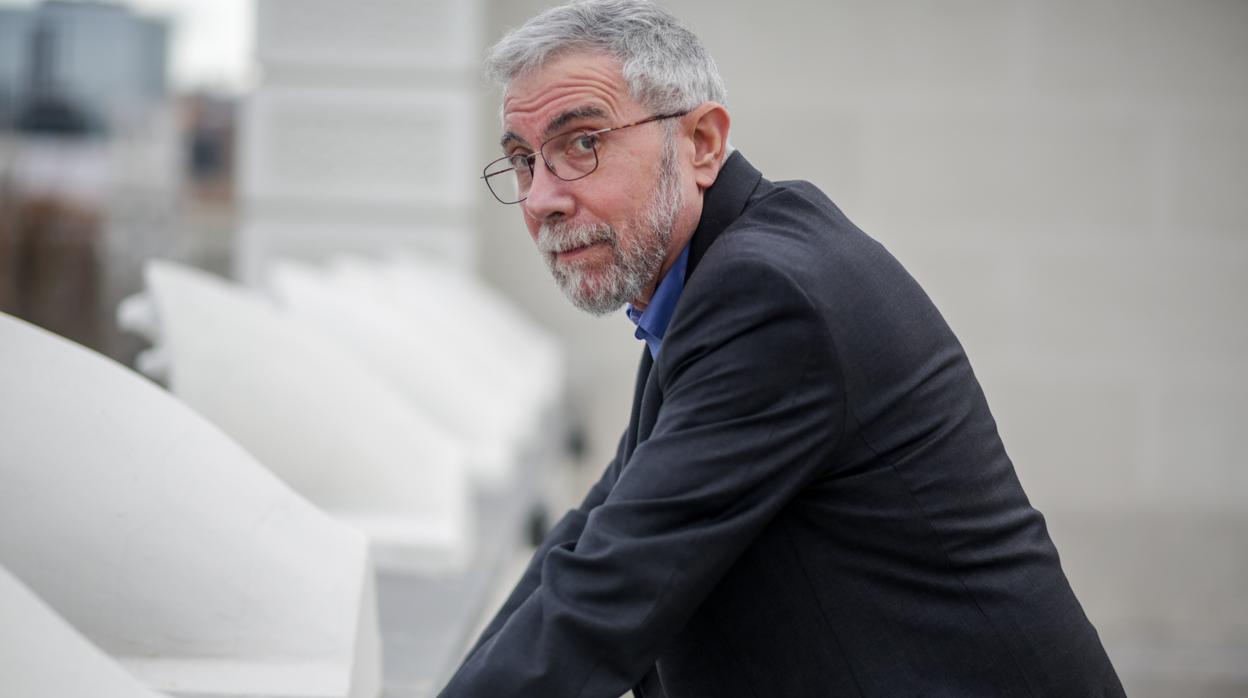 El economista Paul Krugman en la Fundación Rafael del Pino