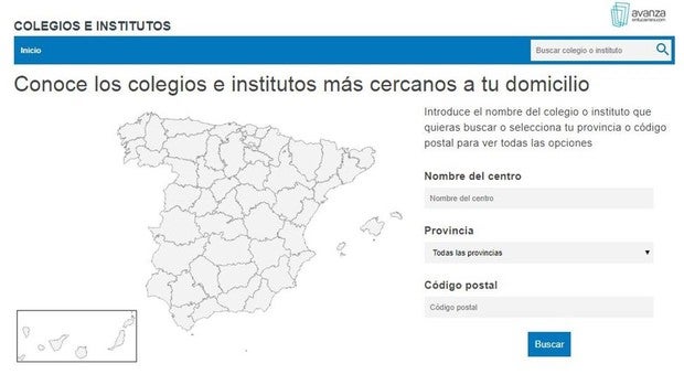 Conoce los colegios e institutos más cercanos a tu domicilio