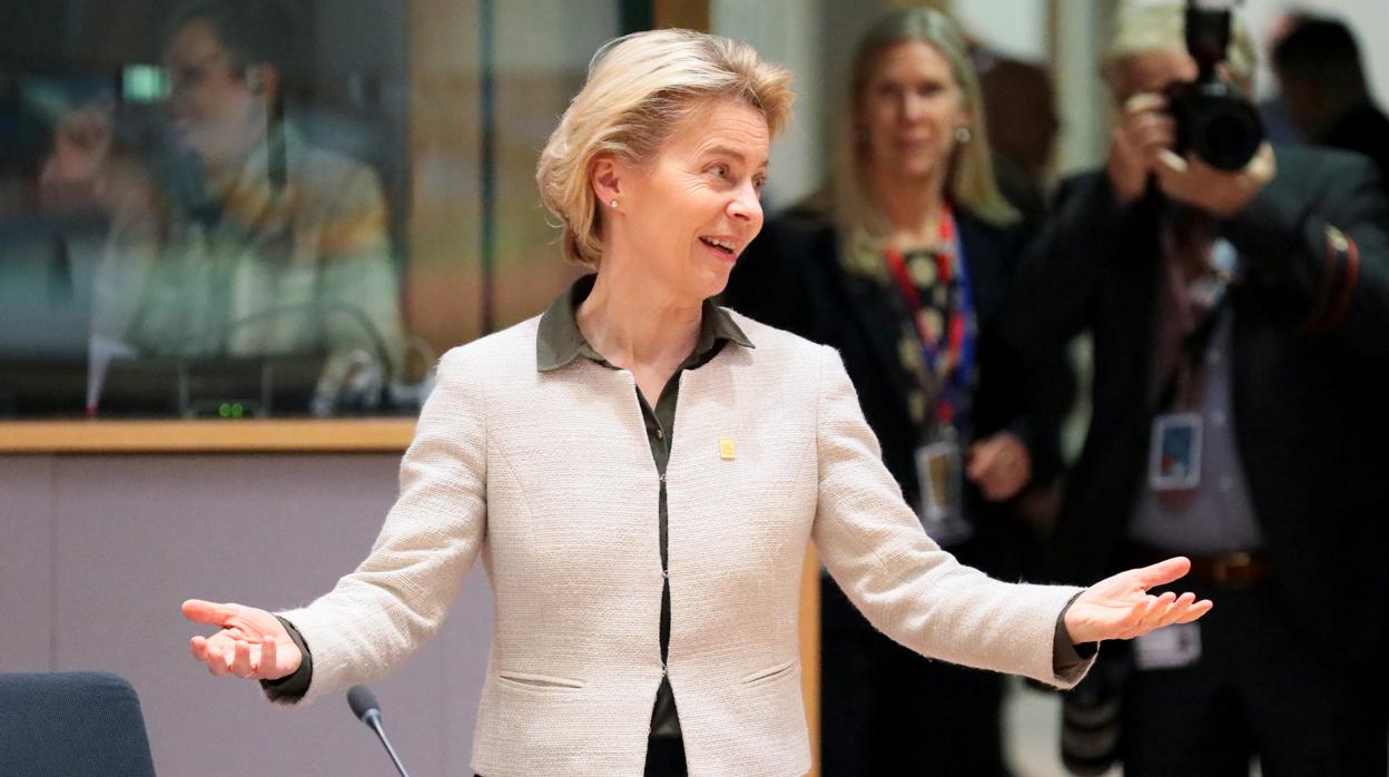 La presidenta de la Comisión Europea, Úrsula Von der Leyen