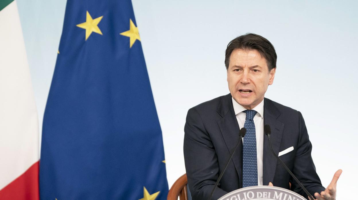 Giuseppe Conte, primer ministro de Italia