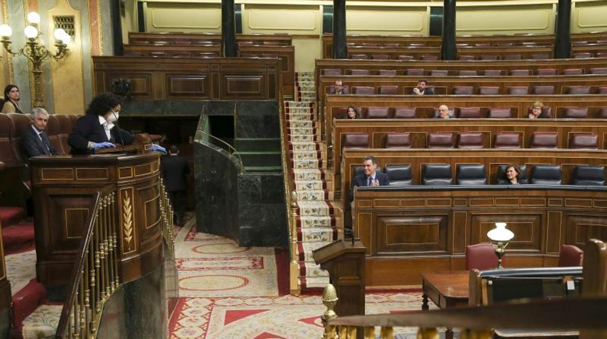 Pleno extraordinario celebrado en el Congreso de los Diputados el pasado miércoles