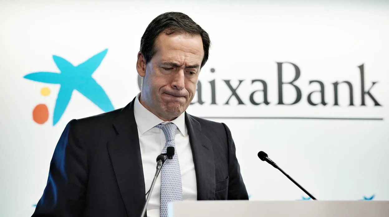 El consejero delegado de Caixabank, Gonzalo Gortázar