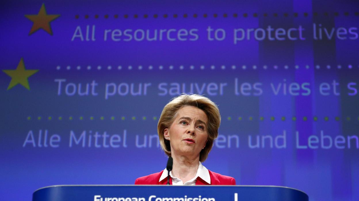 Ursula von der Leyen, presidenta de la Comisión Europea