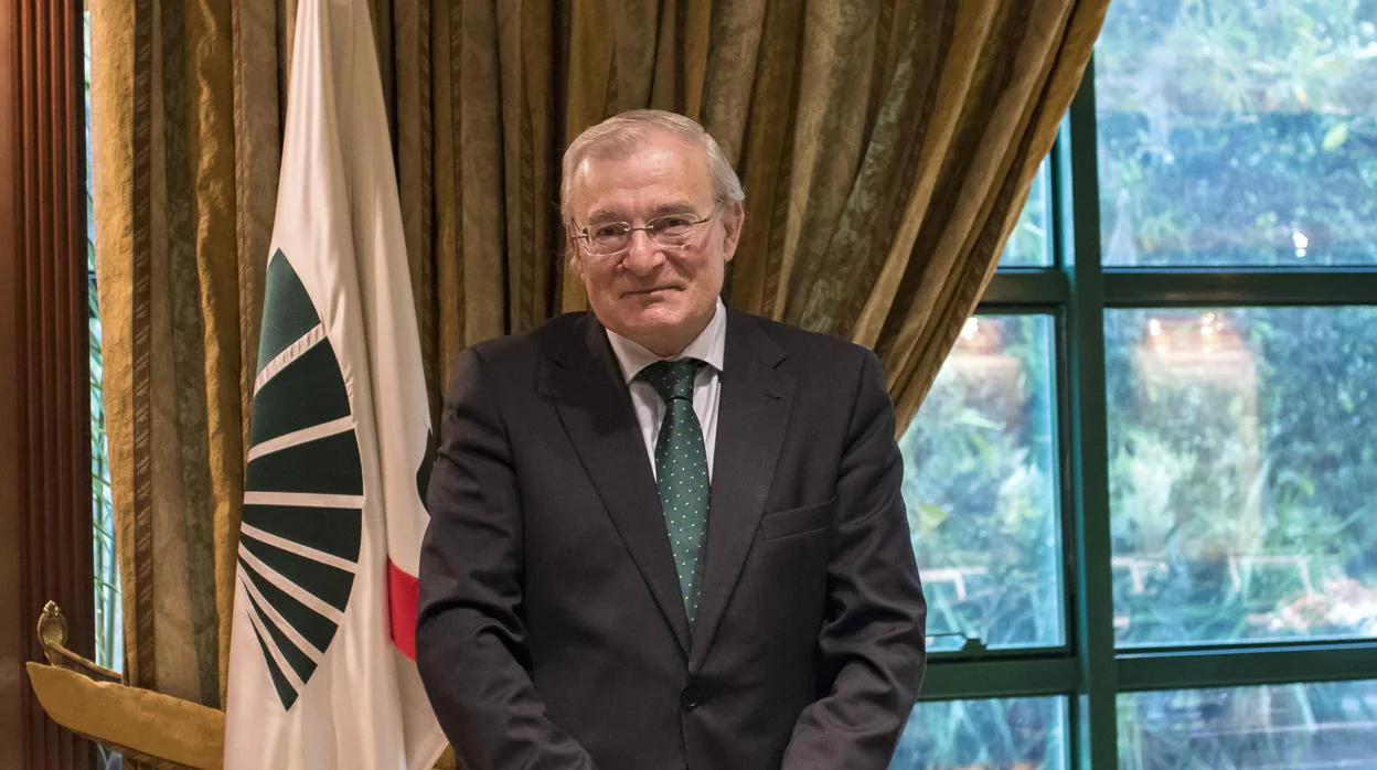 Manuel Azuaga, presidente de Unicaja
