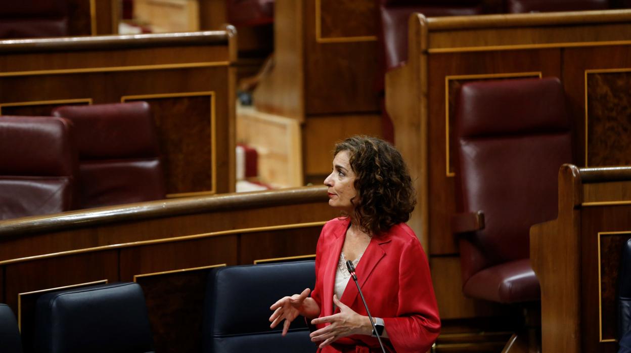 María Jesús Montero, ministra de Hacienda