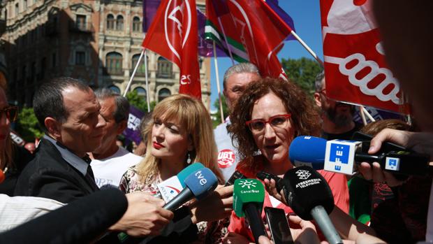 La lucha de los trabajadores contra el coronavirus, en la manifestación virtual del 1 de Mayo en Andalucía