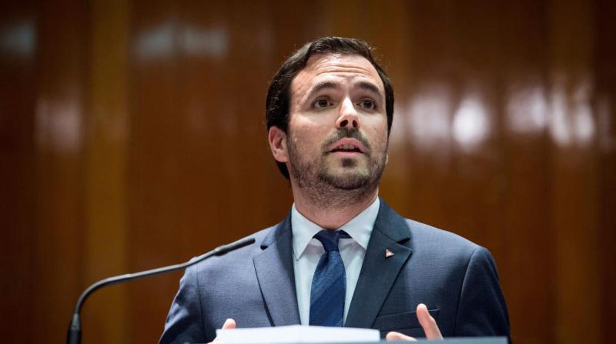 El ministro de Consumo, Alberto Garzón