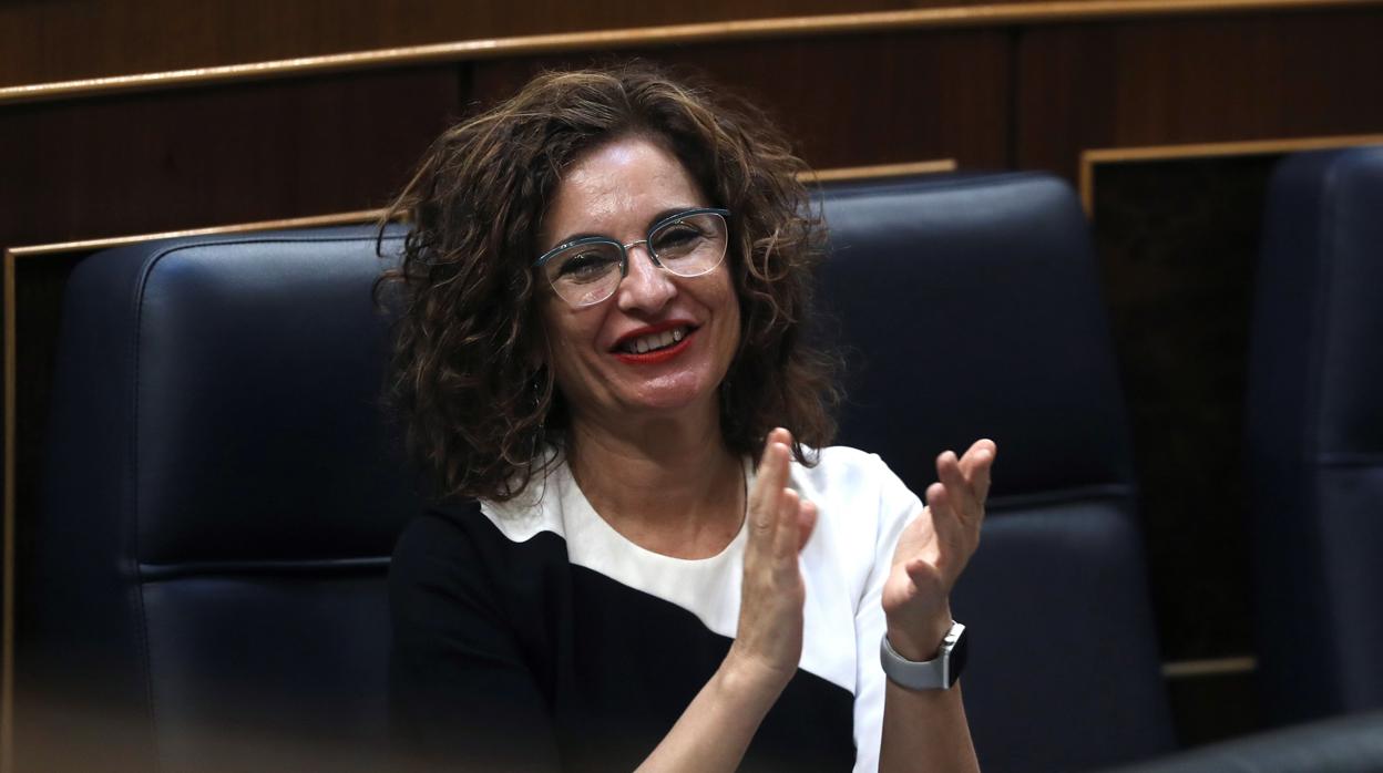 María Jesús Montero, ministra de Hacienda y portavoz del Gobierno