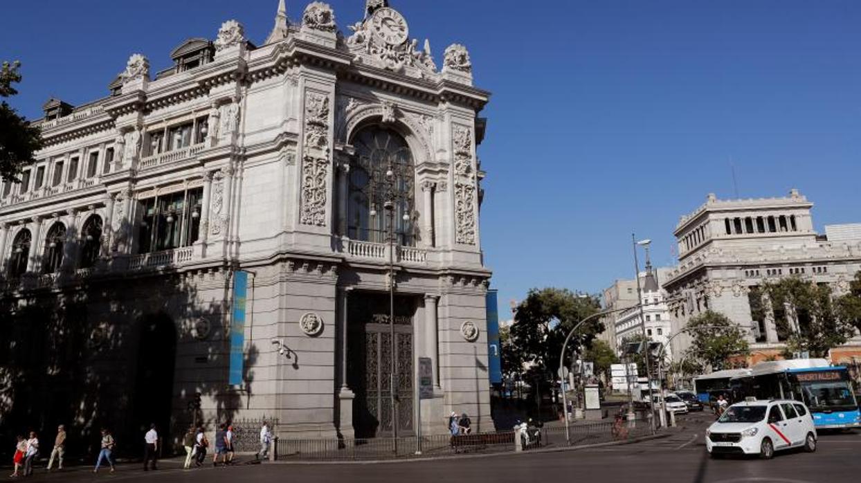 Fachada del Banco de España