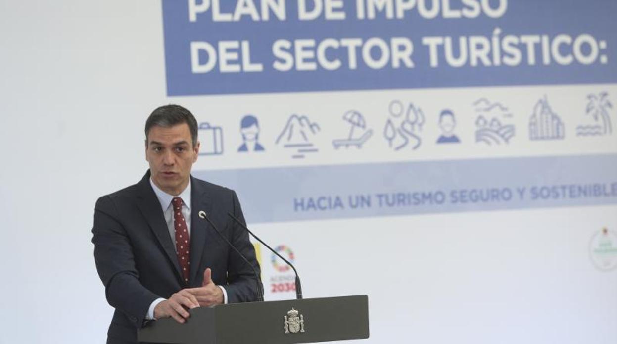 El presidente del Gobierno, Pedro Sánchez