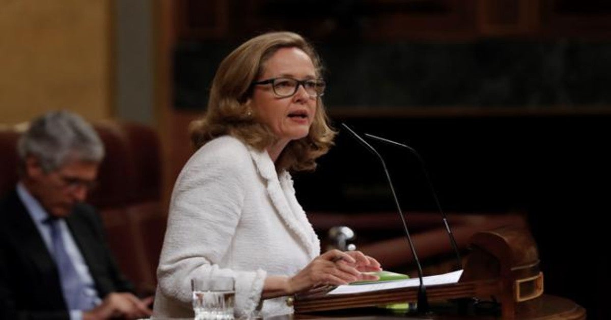 La vicepresidenta tercera y ministra de Asuntos Económicos, Nadia Calviño