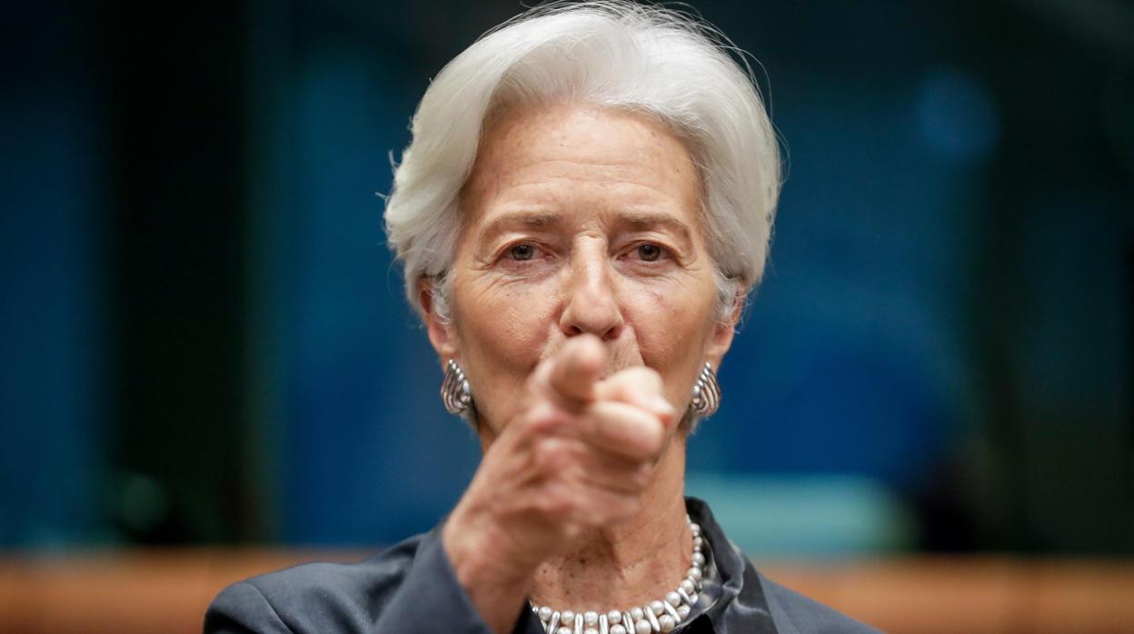 La presidenta del BCE, Christine Lagarde