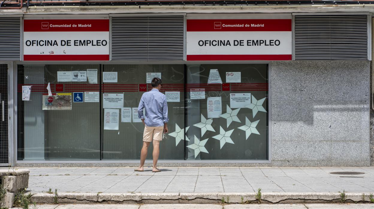 Oficina de empleo en el municipio madrileño de Alcorcón