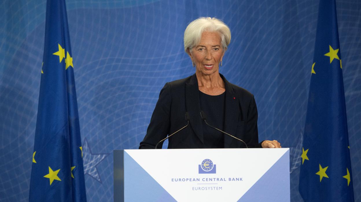 Christine Lagarde, presidenta del BCE