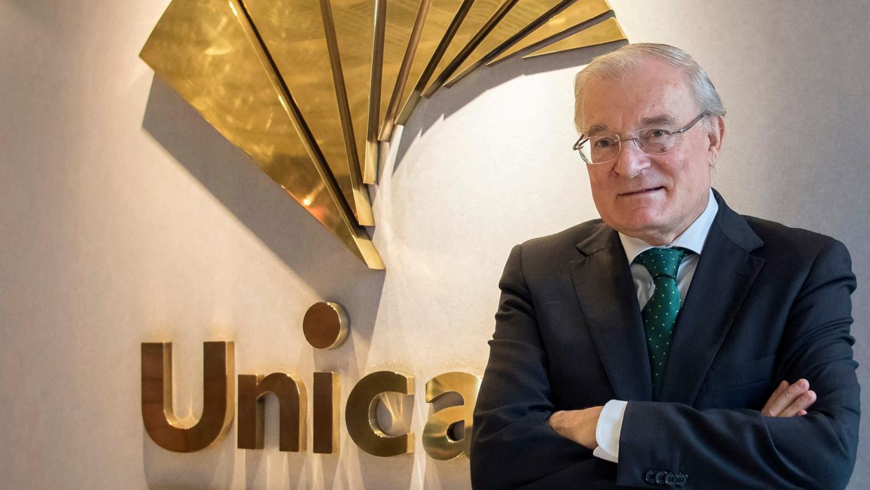 Manuel Azuaga, presidente de Unicaja
