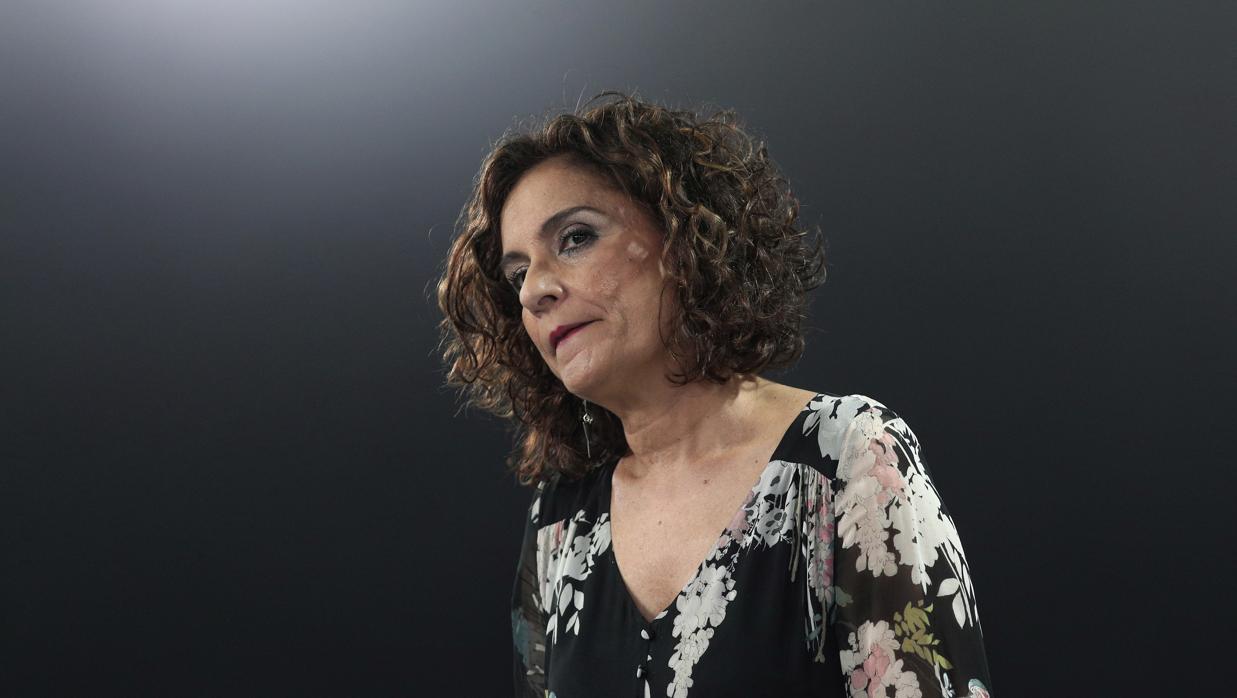 Marí Jesús Montero, ministra de Hacienda y portavoz del Gobierno