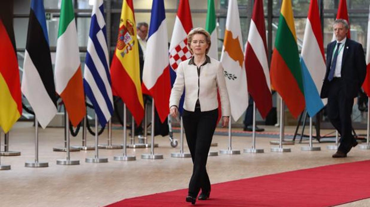 Ursula Von der Leyen, presidenta de la Comisión Europea