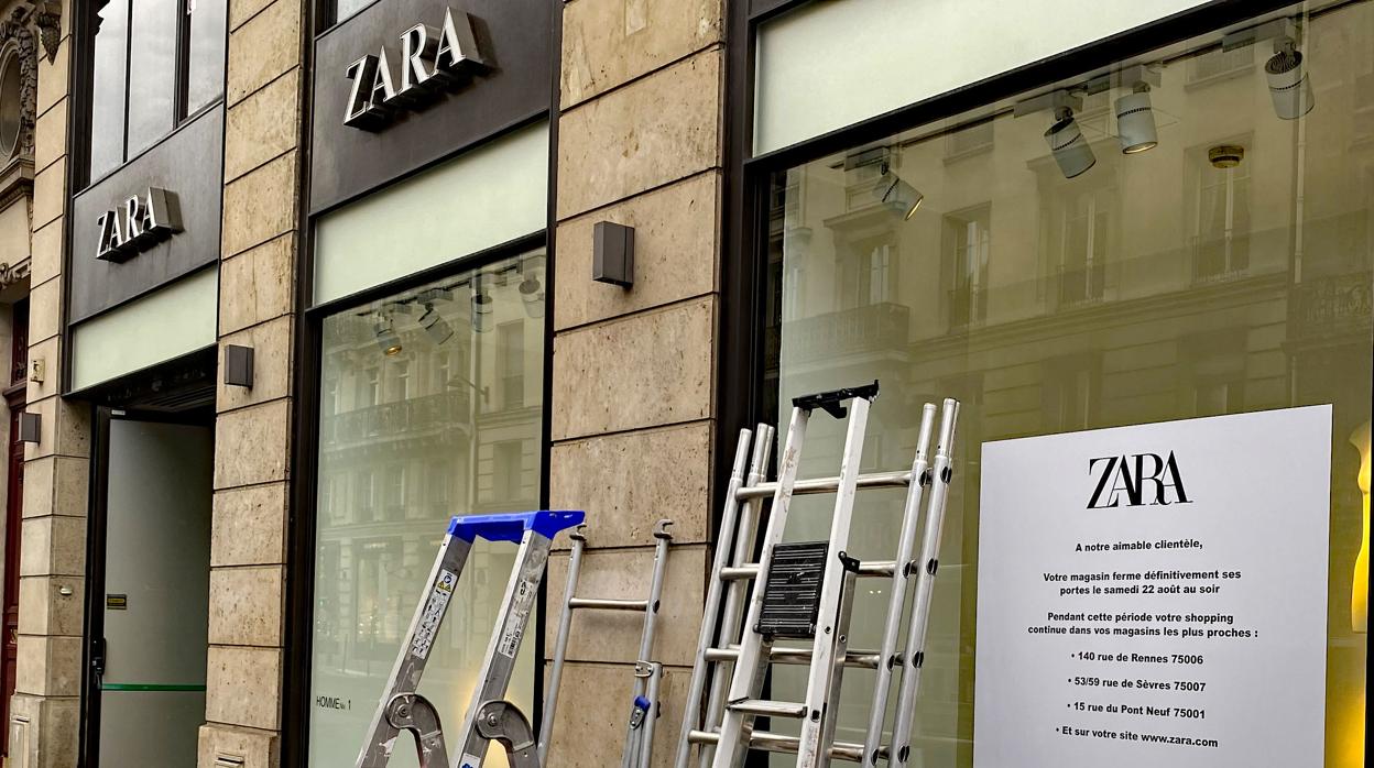 En la «galaxia» parisina de Zara, la tienda de la rue de Rennes, a trescientos metros de Saint-Germain-des-Prés y dos cafés legendarios, el «Flore» y el «Deux Magots», tenía una importancia muy particular