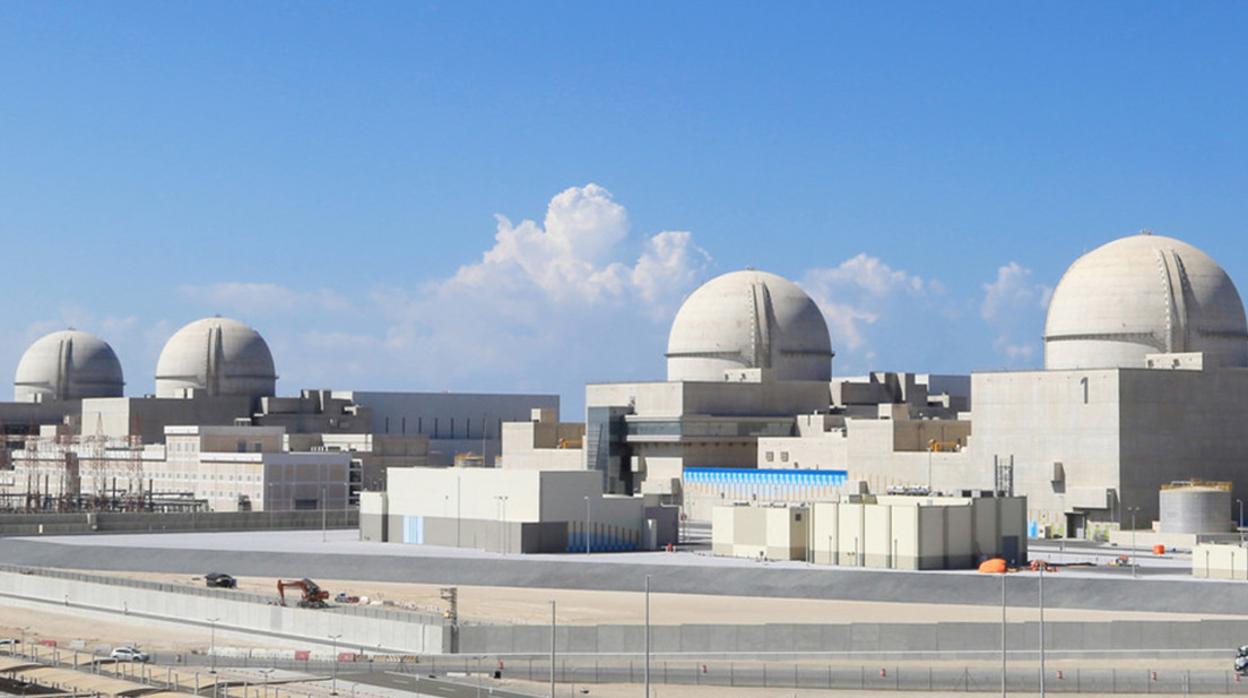 La central de Barakah cuenta con cuatro reactores