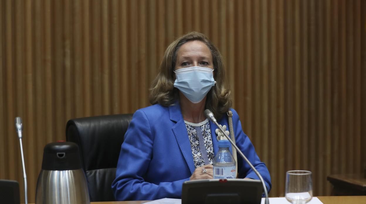 Nadia Calviño, vicepresidenta tercera y ministra de Asuntos Económicos